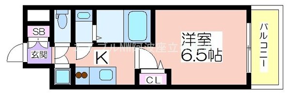 エスリード江戸堀の物件間取画像